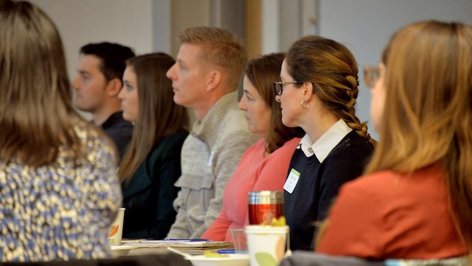 Attendees at the International Living future Collaborative event