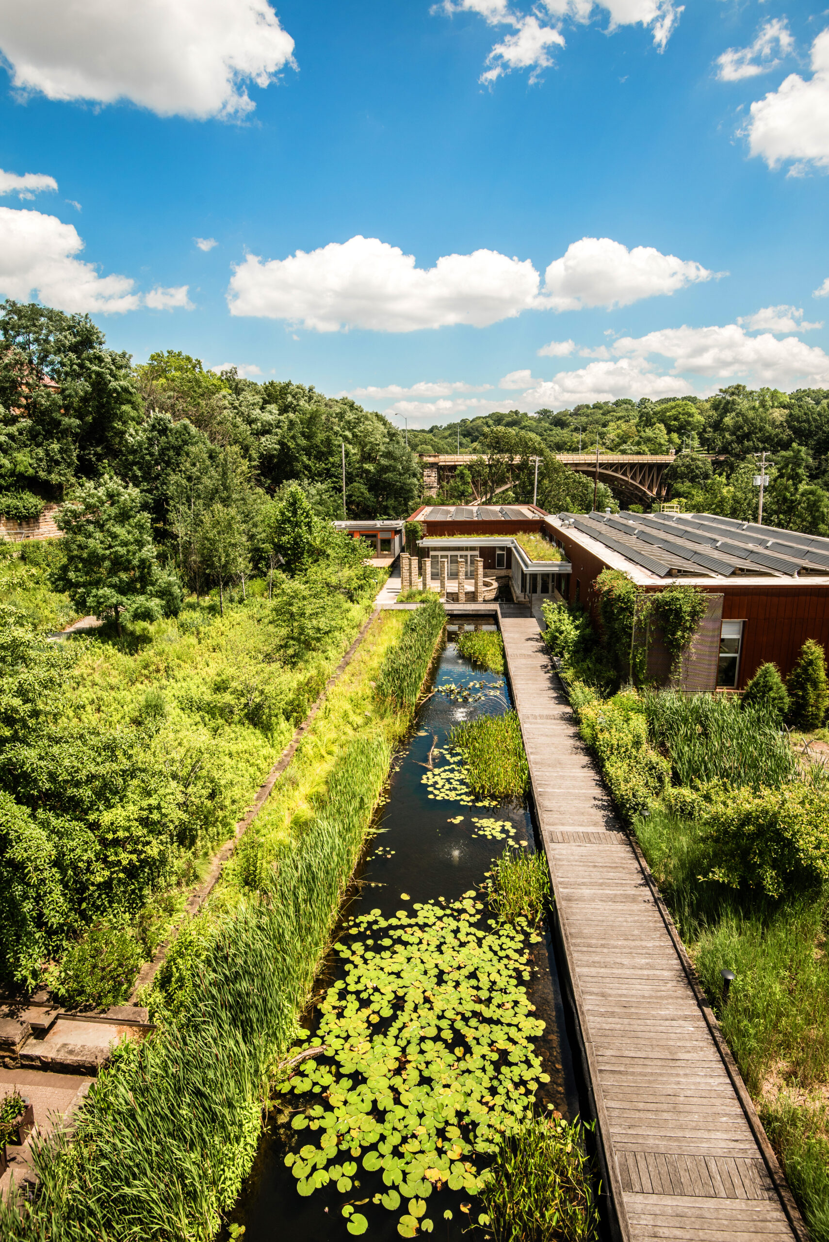 Phipps Exhibit Staging Center Aerial View